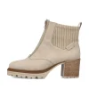 Rieker Damen Stiefeletten graubeige