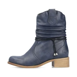 Rieker Damen Stiefeletten pazifikblau