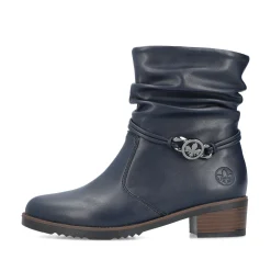 Rieker Damen Stiefeletten königsblau