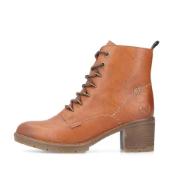 Rieker Damen Stiefeletten karamellbraun
