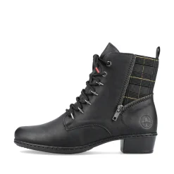 Rieker Damen Stiefeletten tiefschwarz