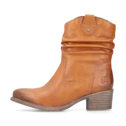 Rieker Damen Stiefeletten karamellbraun