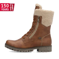 Rieker Damen Stiefeletten nougatbraun