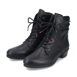 Rieker Damen Stiefeletten tiefschwarz