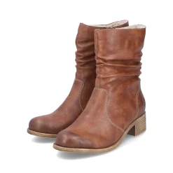 Rieker Damen Stiefeletten nougatbraun