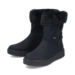 Rieker Damen Stiefeletten nachtschwarz