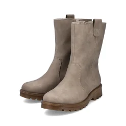 Rieker Damen Stiefeletten cremebeige