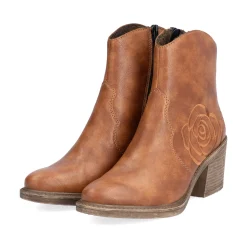 Rieker Damen Stiefeletten nougatbraun