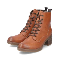 Rieker Damen Stiefeletten karamellbraun