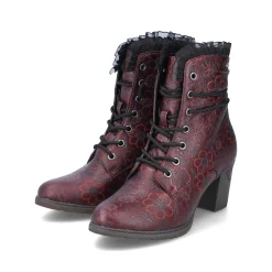 Rieker Damen Stiefeletten bordeaux