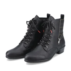 Rieker Damen Stiefeletten tiefschwarz