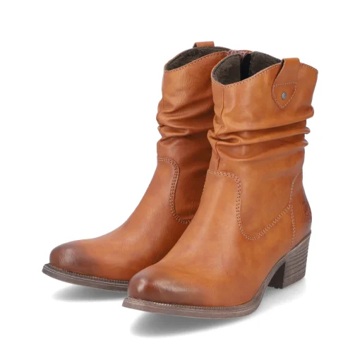 Rieker Damen Stiefeletten karamellbraun
