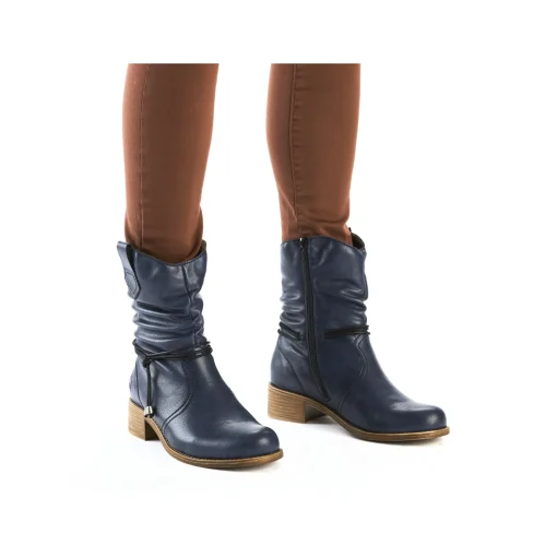 Rieker Damen Stiefeletten pazifikblau