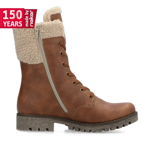 Rieker Damen Stiefeletten nougatbraun