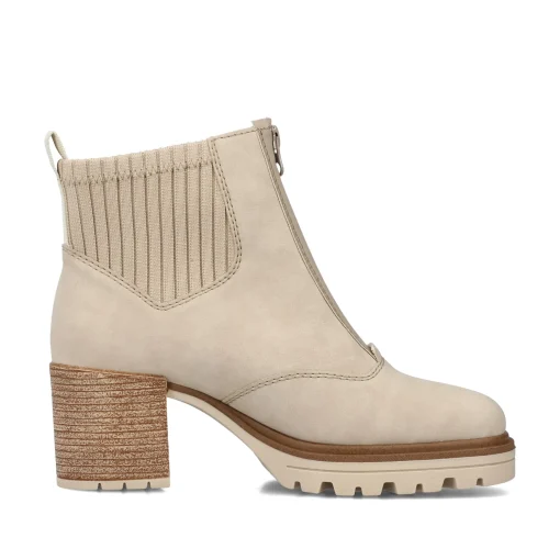 Rieker Damen Stiefeletten graubeige