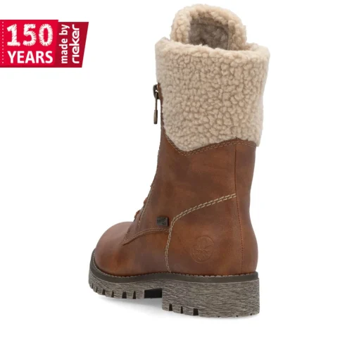 Rieker Damen Stiefeletten nougatbraun
