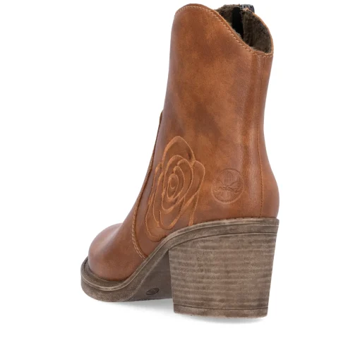 Rieker Damen Stiefeletten nougatbraun