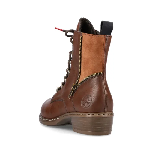 Rieker Damen Stiefeletten kastanienbraun