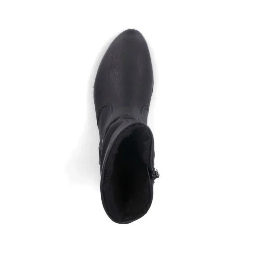 Rieker Damen Stiefeletten mattschwarz
