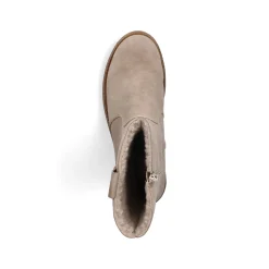 Rieker Damen Stiefeletten cremebeige