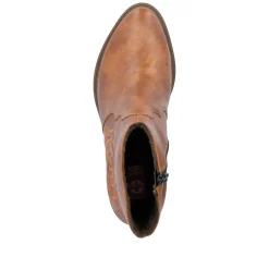 Rieker Damen Stiefeletten nougatbraun
