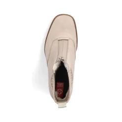 Rieker Damen Stiefeletten graubeige