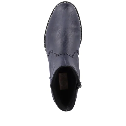Rieker Damen Stiefeletten azurblau