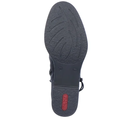 Rieker Damen Stiefeletten tiefschwarz
