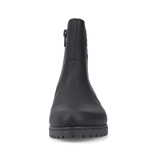 Rieker Damen Stiefeletten tiefschwarz