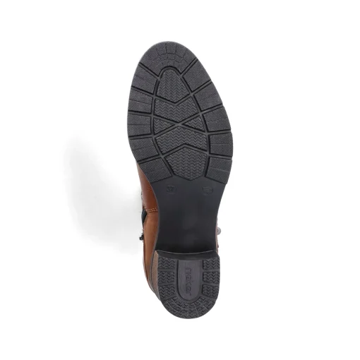 Rieker Damen Stiefeletten kastanienbraun