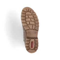 Rieker Damen Stiefeletten cremebeige