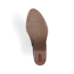 Rieker Damen Stiefeletten kastanienbraun