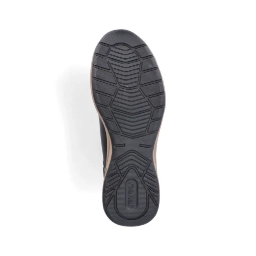 Rieker Damen Stiefeletten stahlschwarz