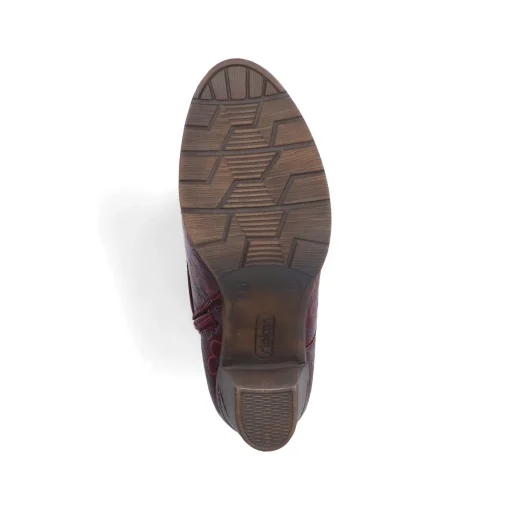 Rieker Damen Stiefeletten bordeaux
