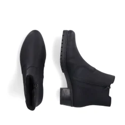 Rieker Damen Stiefeletten tiefschwarz