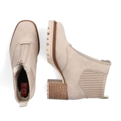 Rieker Damen Stiefeletten graubeige