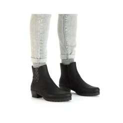 Rieker Damen Stiefeletten tiefschwarz