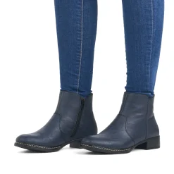 Rieker Damen Stiefeletten azurblau