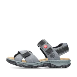Rieker Damen Trekkingsandalen blaugrau