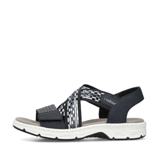 Rieker Damen Trekkingsandalen stahlblau