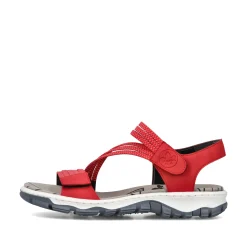 Rieker Damen Trekkingsandalen kirschrot