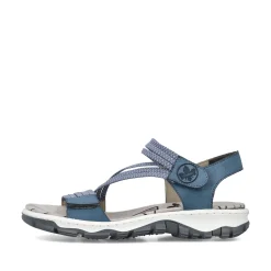 Rieker Damen Trekkingsandalen californiablau