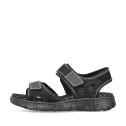 Rieker Damen Trekkingsandalen nachtschwarz