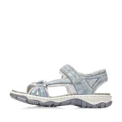 Rieker Damen Trekkingsandalen himmelblau