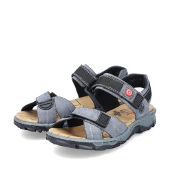 Rieker Damen Trekkingsandalen blaugrau
