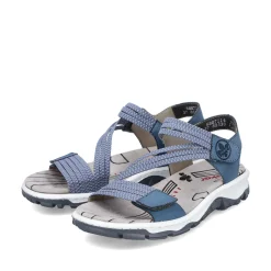 Rieker Damen Trekkingsandalen californiablau