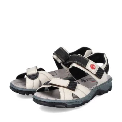 Rieker Damen Trekkingsandalen perlweiß