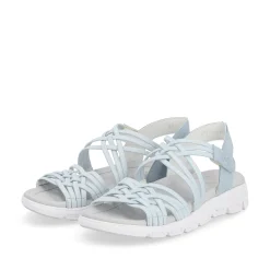 Rieker Damen Trekkingsandalen light blue