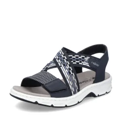 Rieker Damen Trekkingsandalen stahlblau