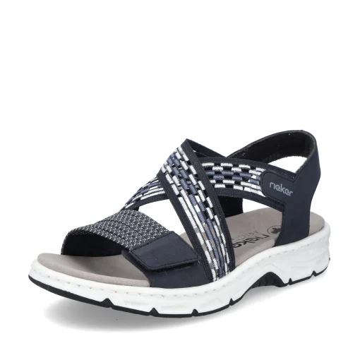 Rieker Damen Trekkingsandalen stahlblau